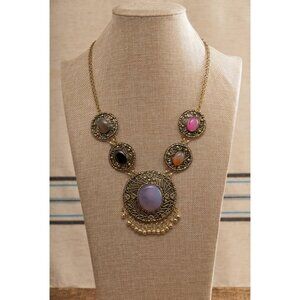 HANDMADE Tibetan Necklace With Large Stones